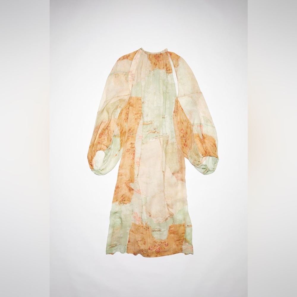 Acne Studios puff sleeve carpet dress - Picture 3 of 13